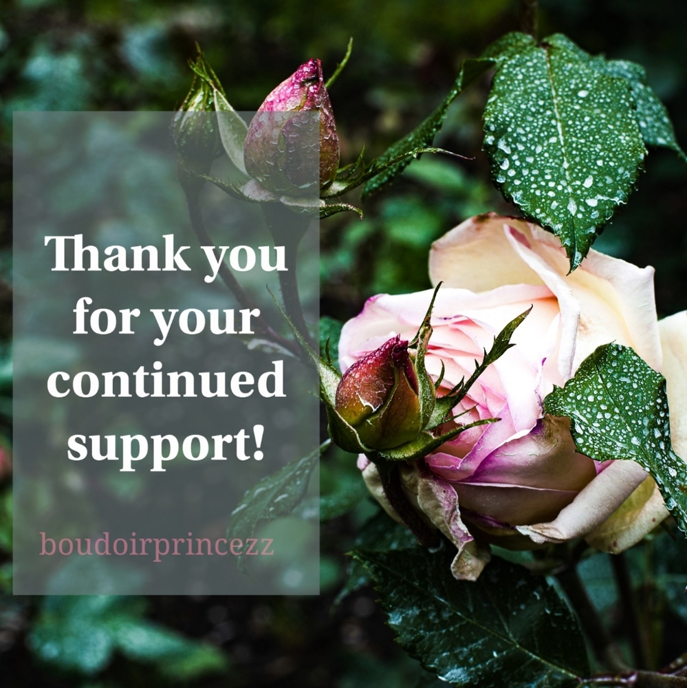 Thank you for your support!